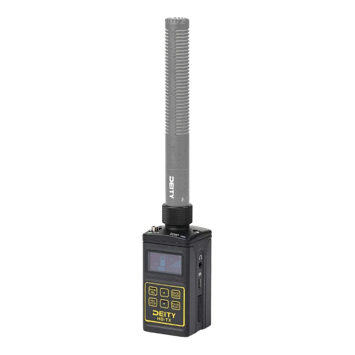 Deity Microphones HD-TX Plug-On Transmitter with Built-In Recorder (2.4 GHz)