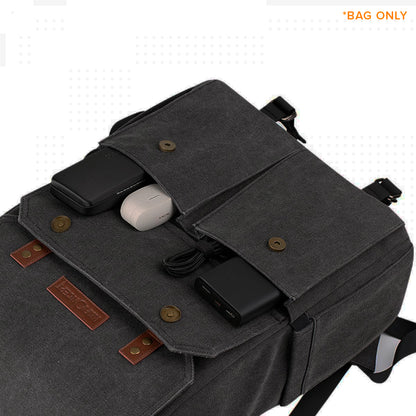 K&F Concept Rover Gray Professional Camera Backpack with Removable DSLR Case fit up to 15.6" Laptop - 18L | KF13.104