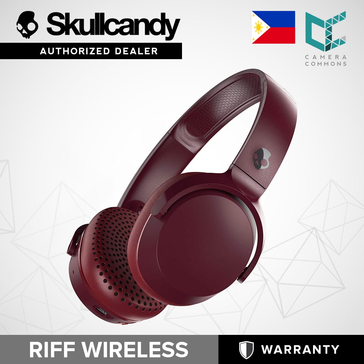 SkullCandy Riff 2 Wireless On-Ear Headphone Headset Headphones Bluetooth