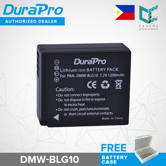DuraPro DMW-BLG10 DMW BLG10E BLG10 Camera Battery
