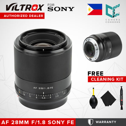 Viltrox AF 28mm f/1.8 Lens for Sony FE Full-Frame Cameras Fast Wide-Angle Prime