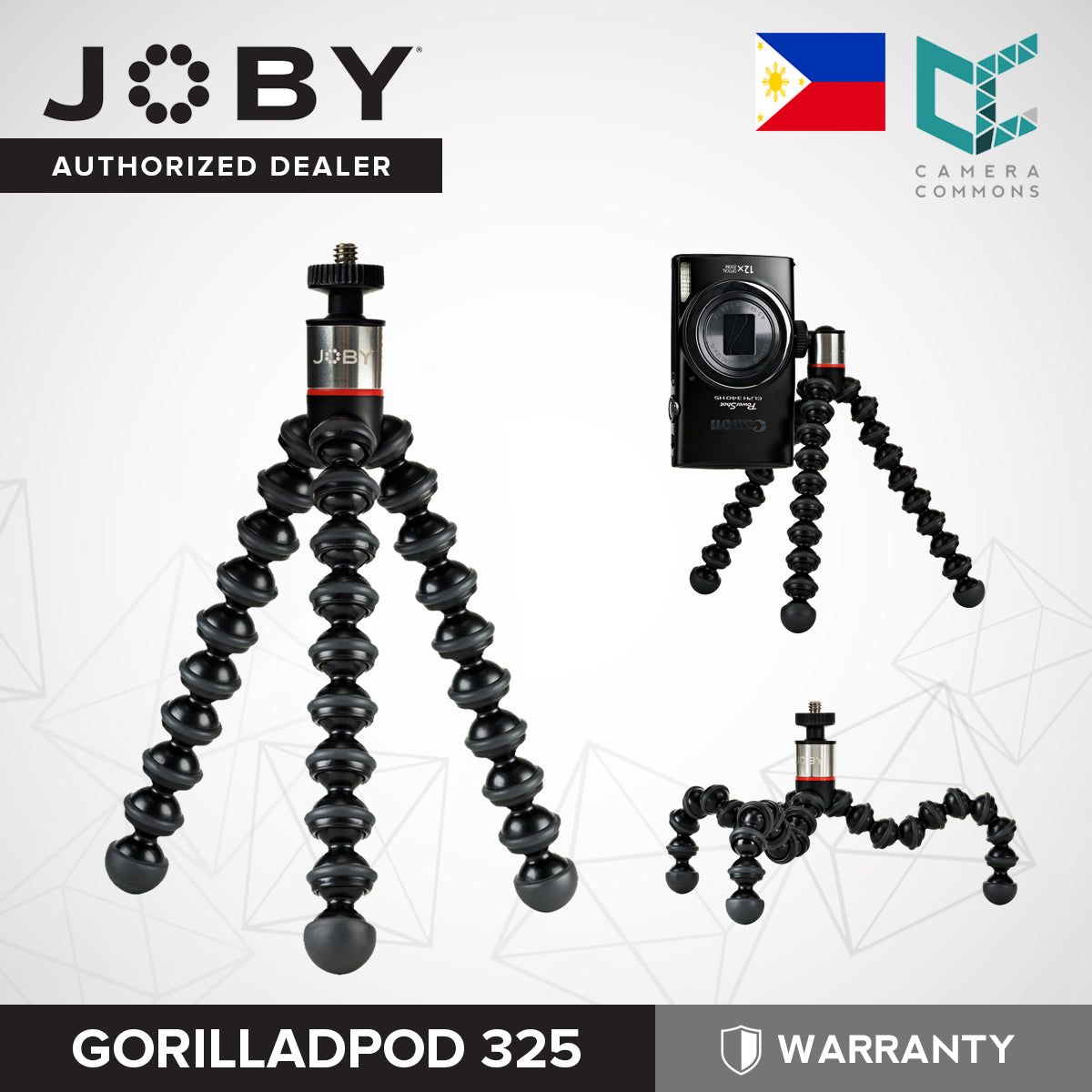Joby GorillaPod 325 Flexible Mini-Tripod (1505)