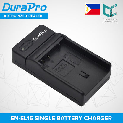 DuraPro USB Camera Battery Charger For Nikon EN-EL15
