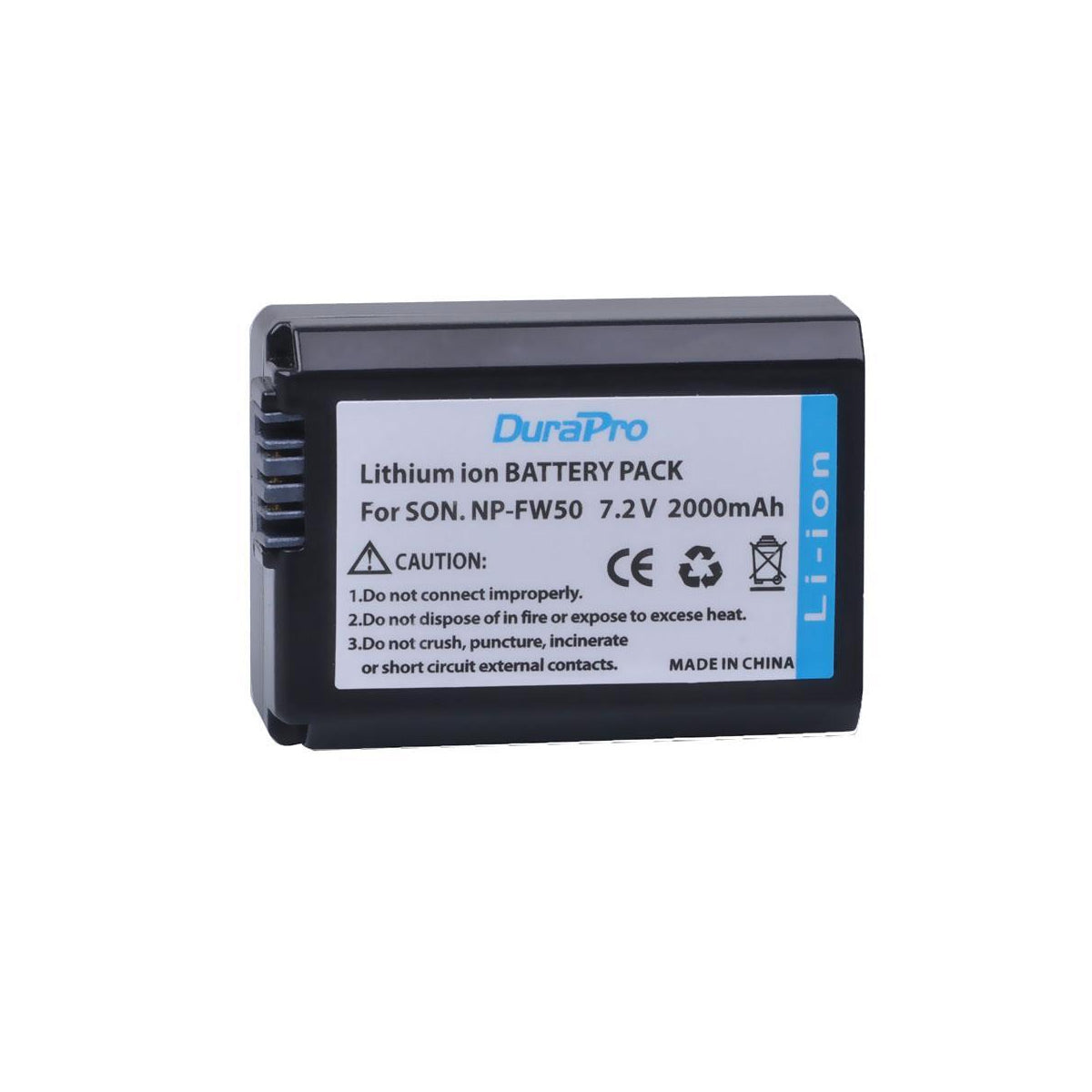 DuraPro NP-FW50 NPFW50 NP FW50 Battery for Sony Alpha A33 A35 A37 A55 SLT-A33 SLT-A35 SLT-A37 SLT-A37K SLT-A37M SLT-A55 SLT-A55V