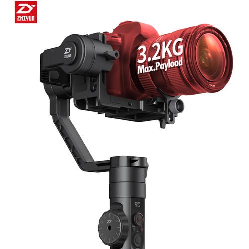 Zhiyun Crane 2 3-Axis Handheld Gimbal Follow Focus 3.2kg Payload for DSLR Cameras Videography