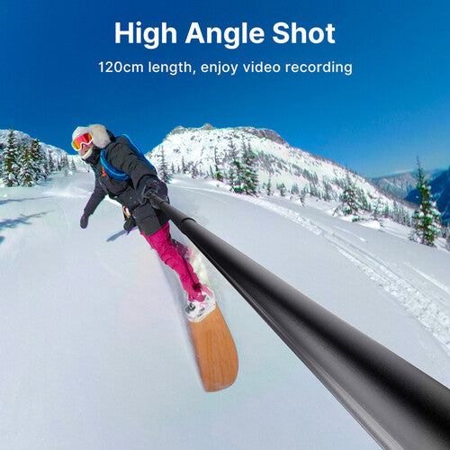 Ulanzi MT-58 121cm MT-57 81cm Extendable Selfie Stick Silicone Grip for Action Cameras 3031 3032