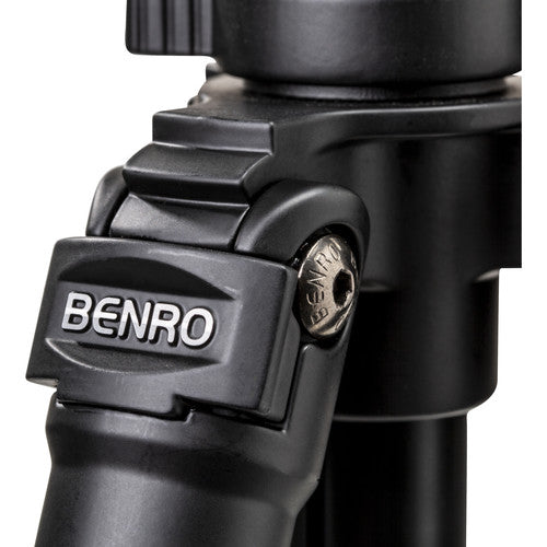 Benro A2573FS4 S4 Pro Aluminum Single Tube Tripod with S4Pro Fluid Video Head A2573FS4PRO