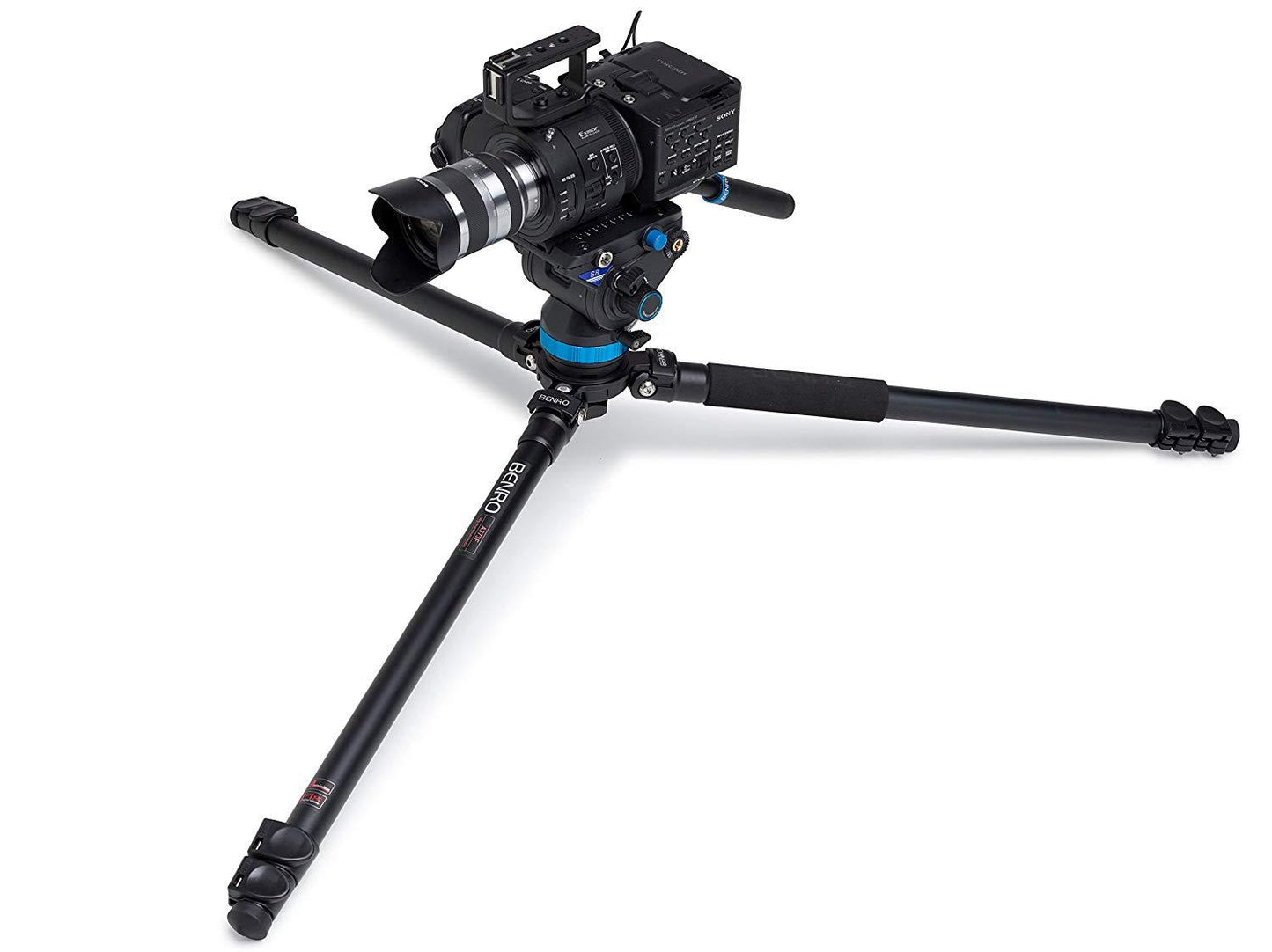Benro A373FBS8 S8 Video Tripod with S8 Head and AL Flip Lock Legs Kit