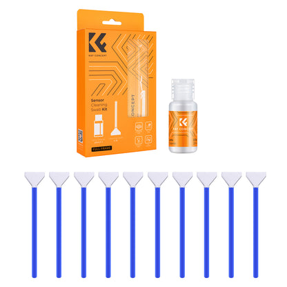 K&F Concept 1617 24mm Full Frame Sensor Cleaning Swab Kit for Camera Lenses