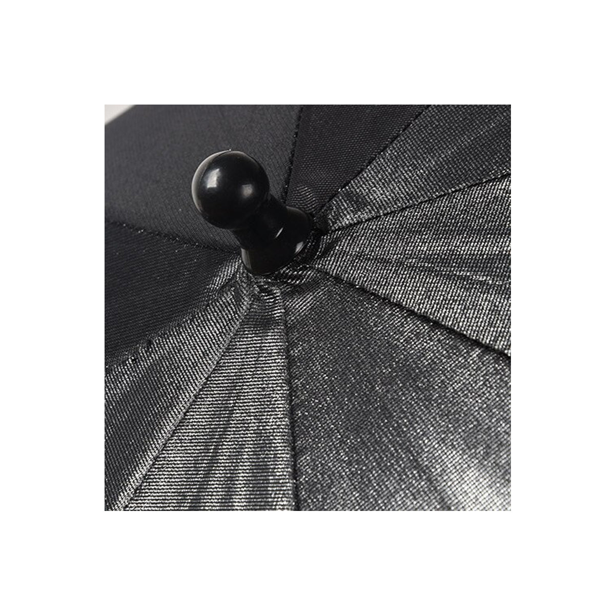 STUDIOMATE 110cm/43 inch Black Silver Umbrella Studio Photography Diffuser Umbrella for Camera Flash or Strobe