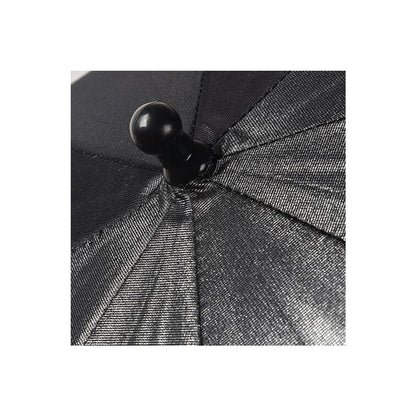 STUDIOMATE 110cm/43 inch Black Silver Umbrella Studio Photography Diffuser Umbrella for Camera Flash or Strobe