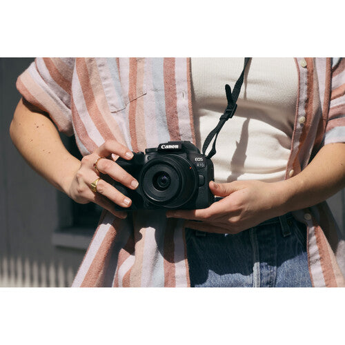 Canon EOS R10 Mirrorless Camera with 18-150mm Lens 24.2MP APS-C 4K 30fps Touchscreen