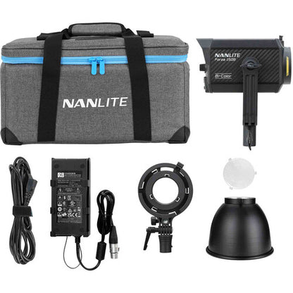Nanlite Forza 150B Bi-Color LED Monolight 2700-6500K Studio Lighting