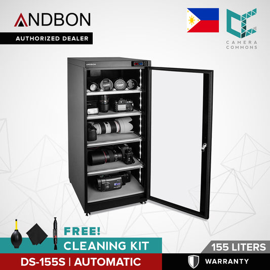 Andbon DS-155S 155L Large Dry Cabinet Auto-Dehumidifier Digital Dry Box for Camera Gears