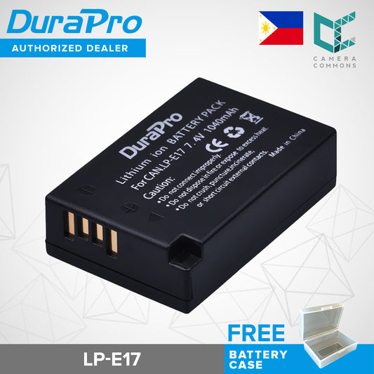 DuraPro 1040mAh LP-E17 LPE17 LP E17 Battery for Canon EOS Rebel T6i 750D T6s 760D M3 800D 8000D Kiss X8i
