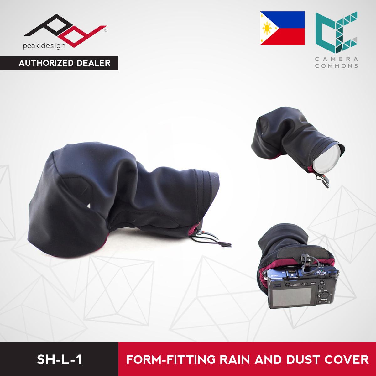 Peak Design Shell Form-Fitting Rain and Dust Cover (Black)