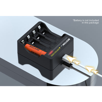Beston M7011 4 Bay AA/AAA 1.5V Li-ion Battery Charger BST-M7011