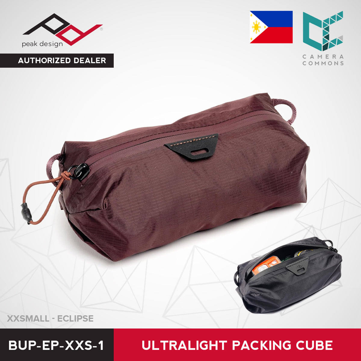 Peak Design Ultra Light Terra Shell 50D Packing Cube for Quick and Efficient Packing Travelling