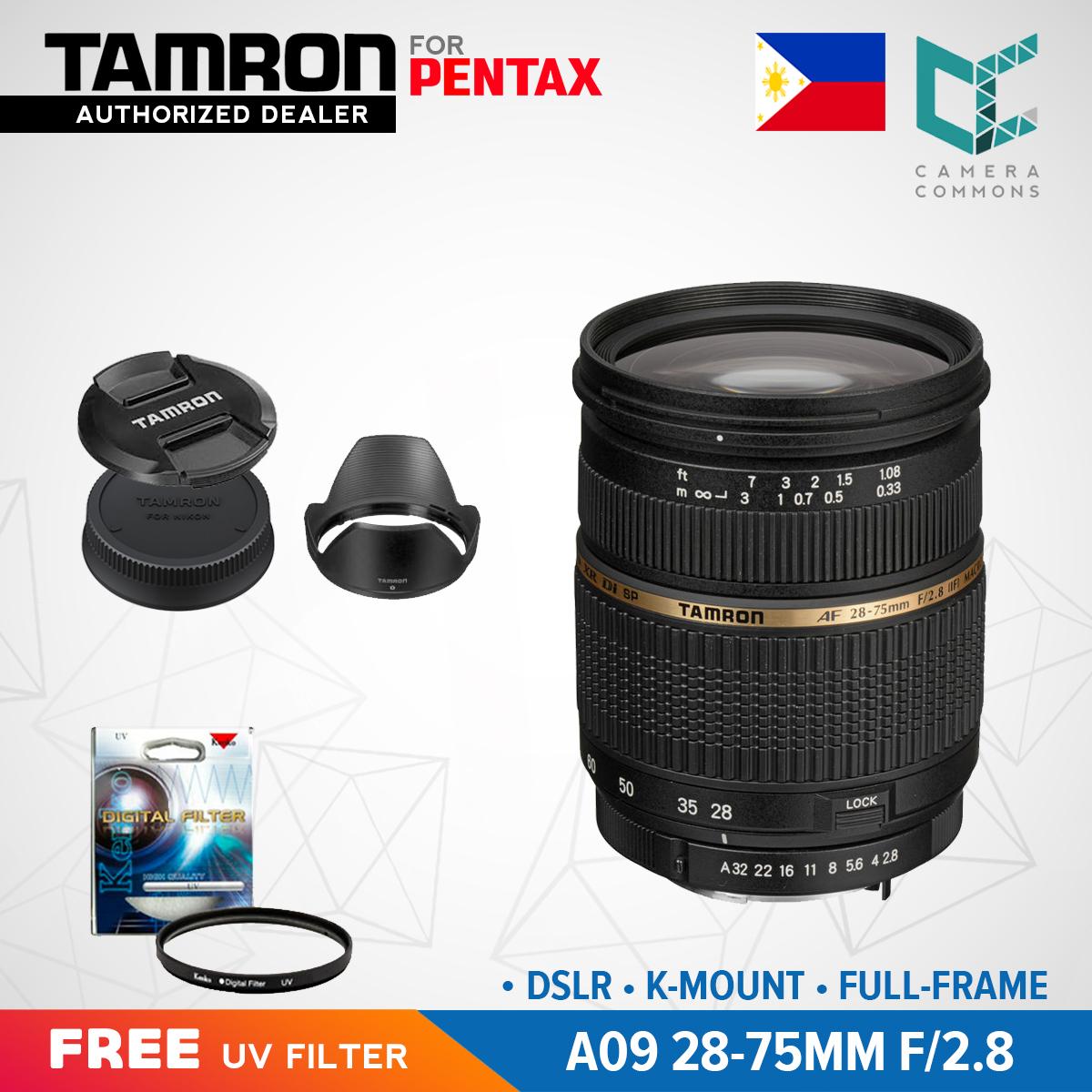 Tamron A09 28-75mm f/2.8 XR Di LD Aspherical (IF) Autofocus Lens for Pentax DSLR K Mount Full Frame