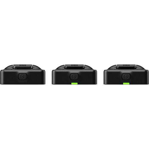 Rode Wireless PRO 2-Person Clip-On Wireless Microphone System Recorder with Lavaliers (2.4 GHz) for Filmmaking and Content Creation