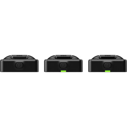 Rode Wireless PRO 2-Person Clip-On Wireless Microphone System Recorder with Lavaliers (2.4 GHz) for Filmmaking and Content Creation