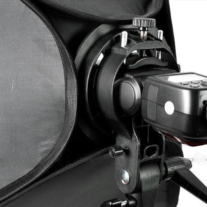 Godox Adjustable Flash Softbox 80*80cm 80x80+S type Bracket Mount Kit for Flash Speedlite Studio Shooting for Canon Nikon Sony