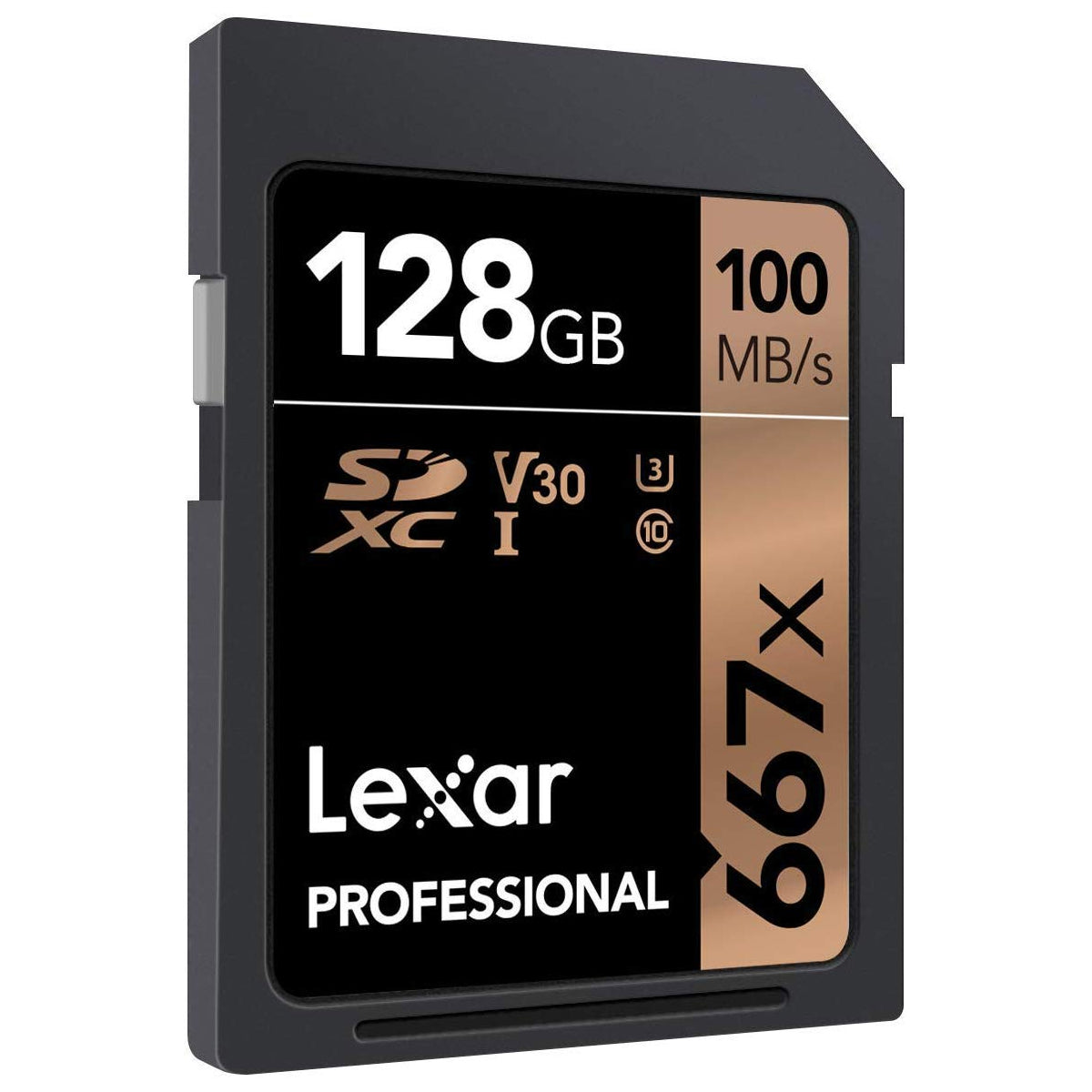 Lexar Professional High-Performance 667X SDXC UHS-I/U3 Card (128gb)