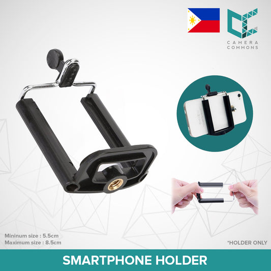 Smartphone Holder Mount Clip Grip for Any (2.145 - 3.315 inch) Android iPhone Phones
