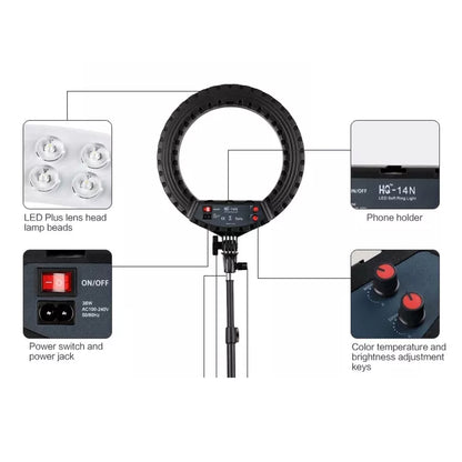 CLEARANCE Studiomate HQ-14N LED Ring Light 14"