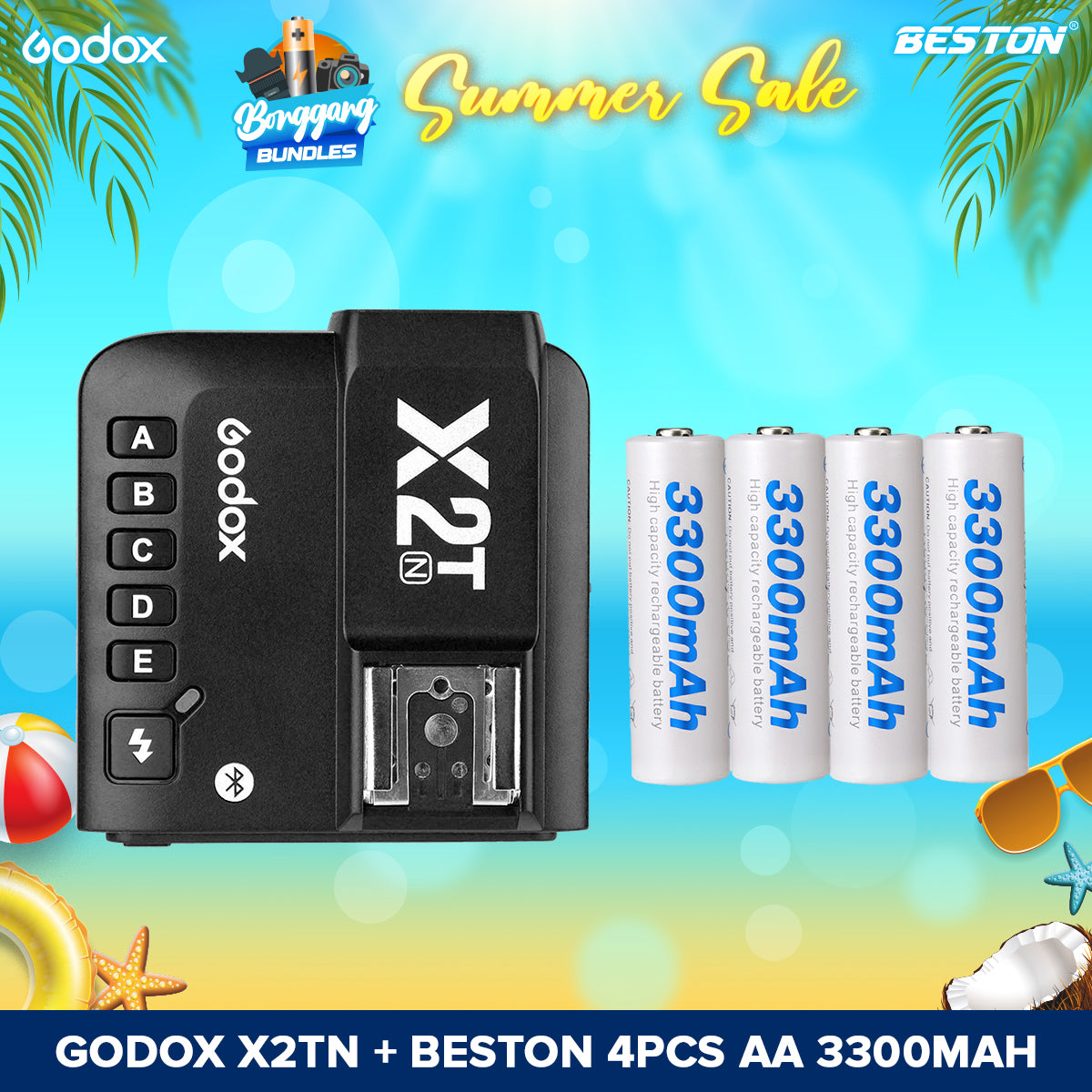 Godox X2 X2T-N 2.4 GHz TTL Wireless Flash Trigger for Nikon X2T