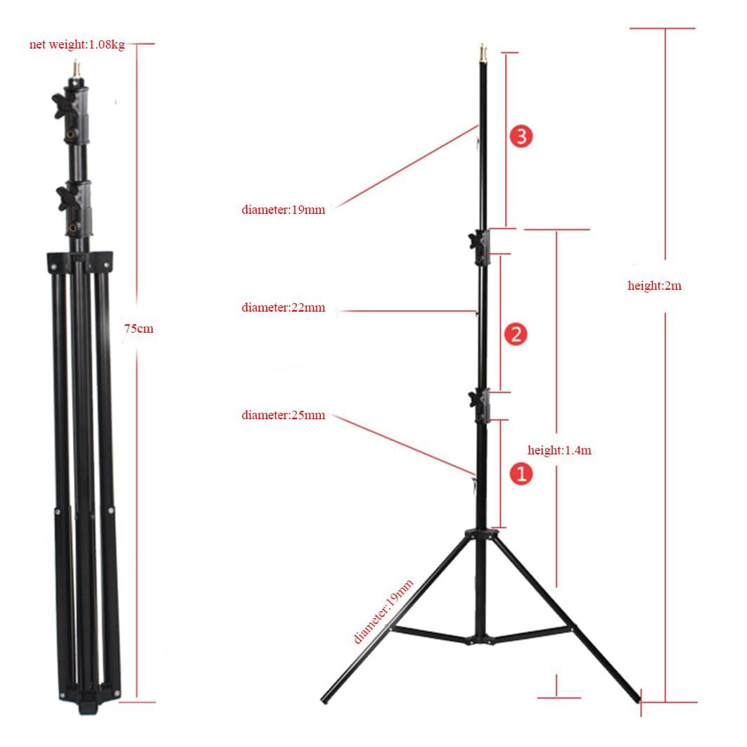 Godox SK400II Studio Flash Monolight (2-Light Studio Kit) Photography Lighting