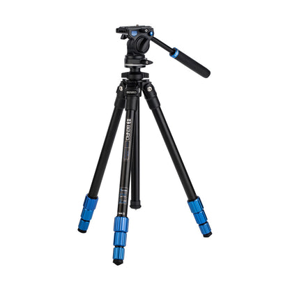 Benro TSL08AS2CSH Slim Video Aluminum Tripod Kit