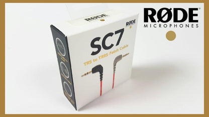 Rode SC7 3.5mm TRS to TRRS Patch Cable for Audio