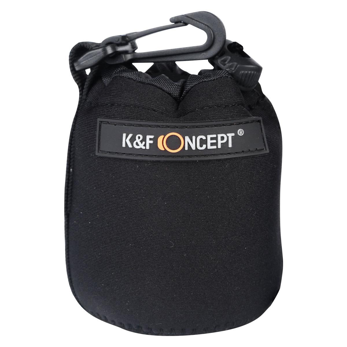 K&F Concept PH Soft Neoprene Lens Pouch Bag Case Set (S M L XL)