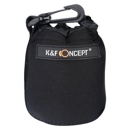 K&F Concept PH Soft Neoprene Lens Pouch Bag Case Set (S M L XL)