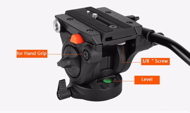 Coman KX3232 Monopod Aluminum Fluid Head