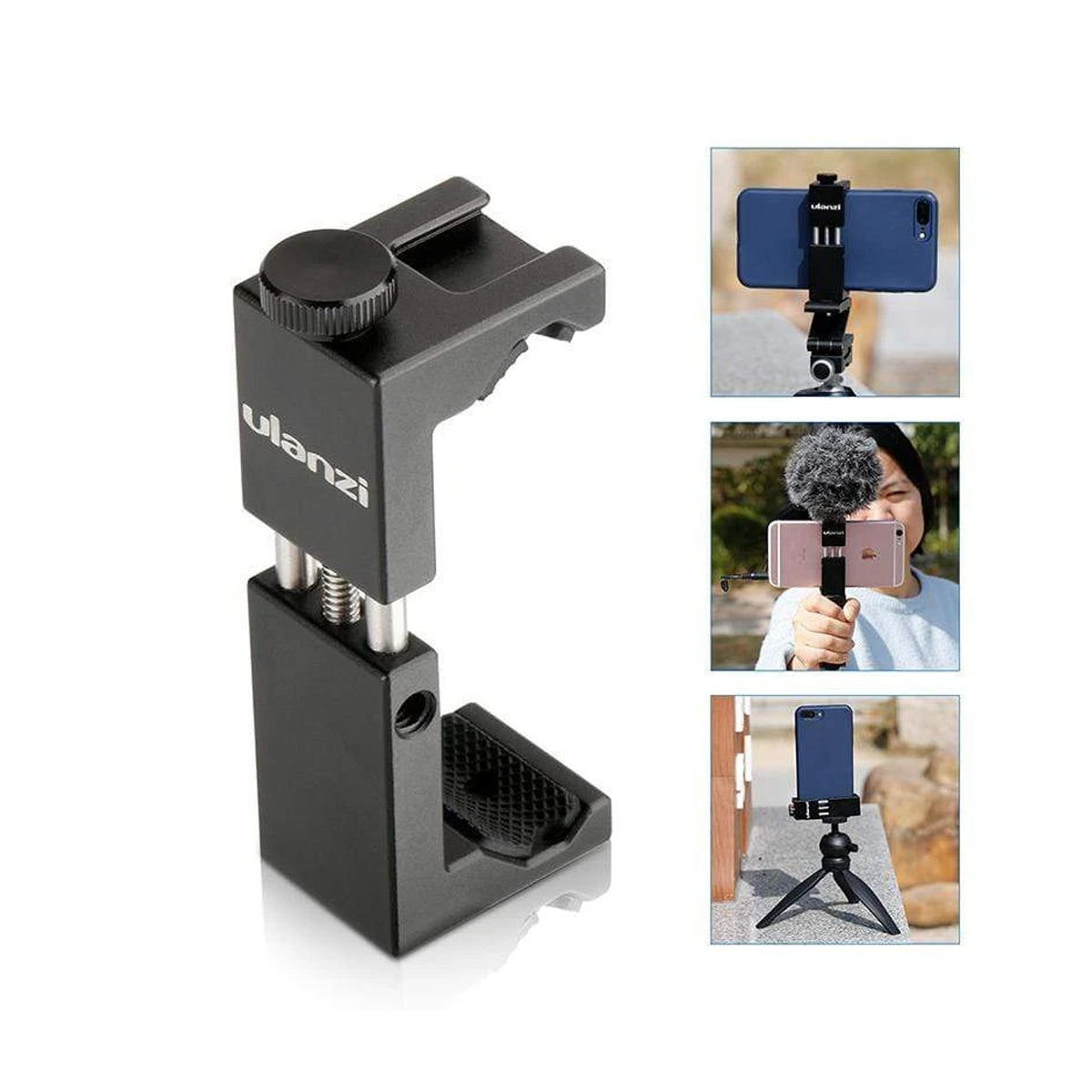 Ulanzi ST-02S Aluminium Smartphone Tripod Mount Stand Adapter Vertical Shooting ST02S