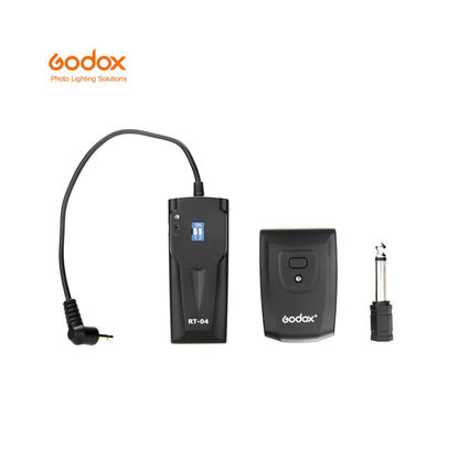 Godox RT-04 4 Chanels Wireless Remote Trigger 1/200 sec Shutter Release for Camera Flashlight