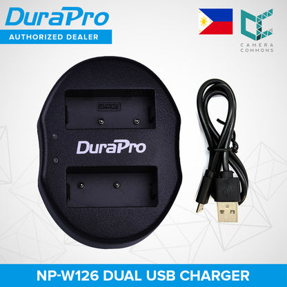 CLEARANCE DURAPRO CHARGER USB Dual NP-W126