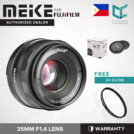 MEIKE 35mm f/1.4 Lens for Fujifilm X Mount MK-35mm Fuji 35 1.4
