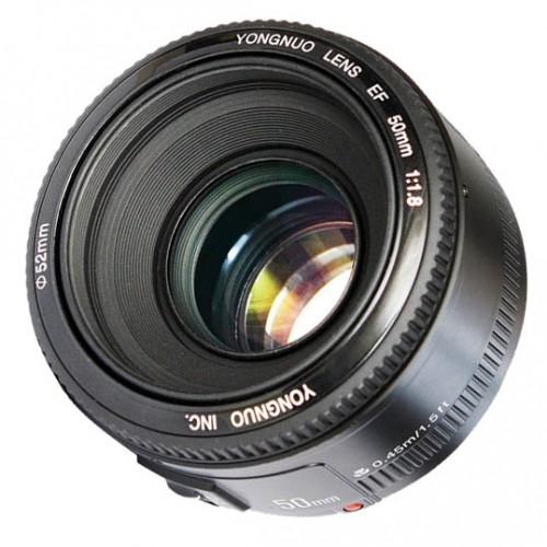 Yongnuo YN50mm f/1.8 Standard Prime Lens with Auto Focus for Nikon F Mount DSLR Camera 50mm