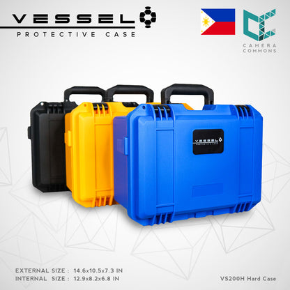 VESSEL VS200H Portable Hard Case for Photography, Equipment, Instruments, and other devices VS3321