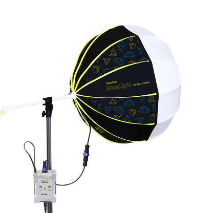 NICEFOTO Umbrella Studio Light with Softbox Quick Set-Up Parabolic / Lantern Daylight/Bi-Color