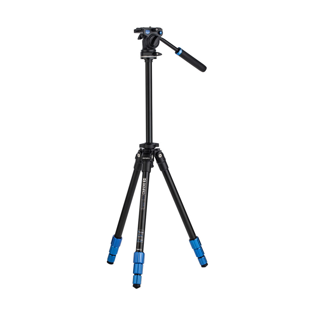 Benro TSL08AS2CSH Slim Video Aluminum Tripod Kit