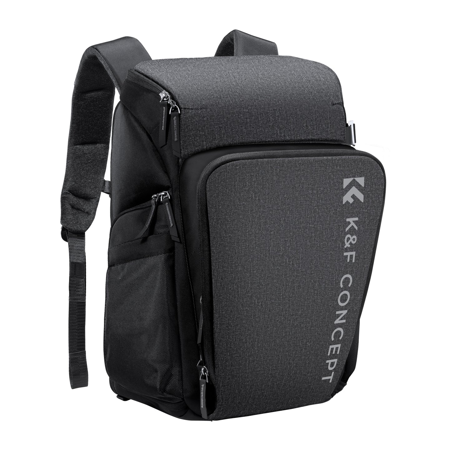 K&F Concept KF13.128 Expedition Camera Backpack Bag Air 25L for Photographers Large Capacity Grey Black
