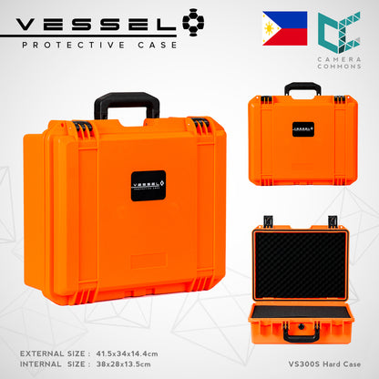 VESSEL VS300S Portable Protective Hard Case for Photography, Equipment, Instruments, Watches and other devices VS3828