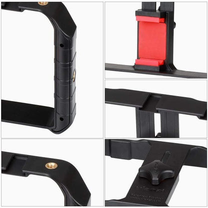 Ulanzi U-Rig Pro Smartphone Rig w 3 Shoe Film making Case Handheld Phone Video Vlog Vlogging Livestream U Rig Pro