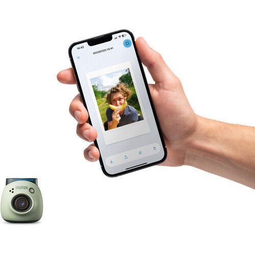 FUJIFILM Instax Pal Digital Camera Only with Detachable Ring Wide Angle Small Tiny Size Bluetooth to App