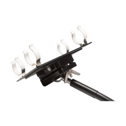 Nanlite Pavotube Double Bank 2 T12 LED Tube Mount with Gooseneck and 5/8in Receiver HD-T12-4-BHG