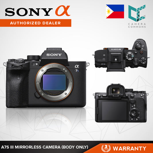 Sony ILCE-7S III A7SIII Alpha Compact Full-Frame Mirrorless Camera Body Only